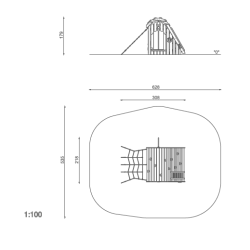 Herný domček hasišská stanica
