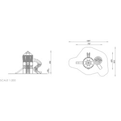 Nerezová sestava - RAKETA