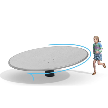 Nerezový kolotoč - DISK 3 m