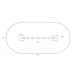 Opičí dráha - Visací kameny