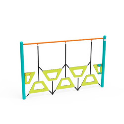 Opičí dráha - Stěna