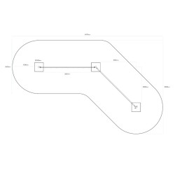 Opičí dráha Dvojdílná OP2-01