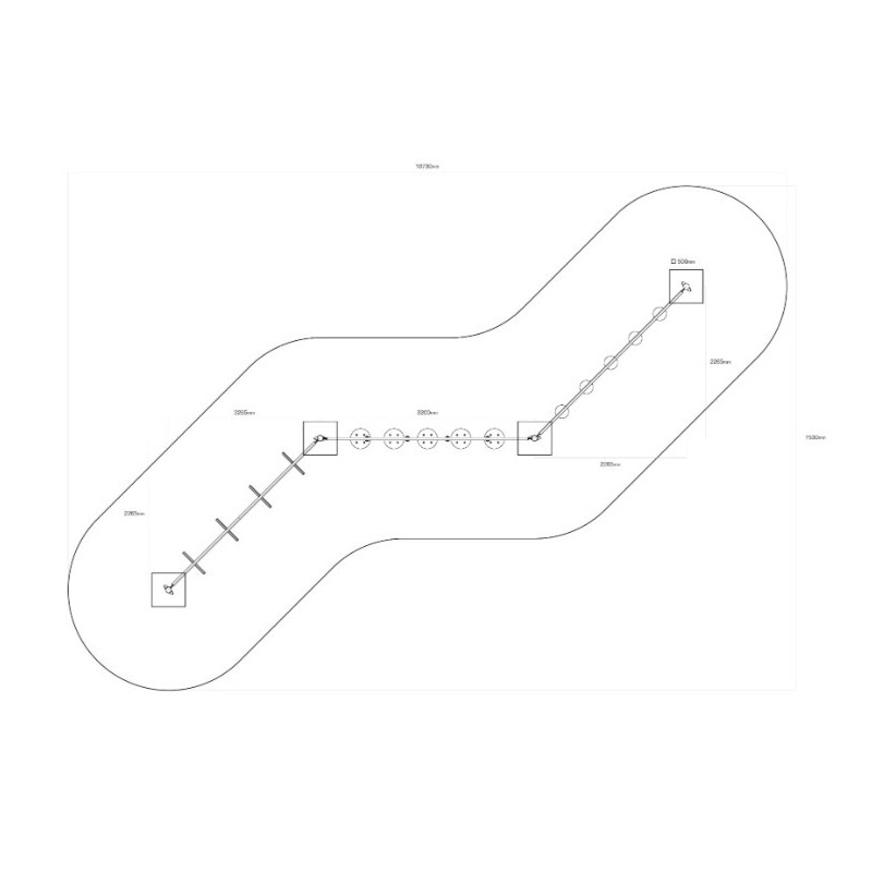 Opičí dráha Trojitá