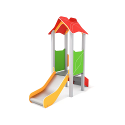 Domeček se skluzavkou ECO - typ 1