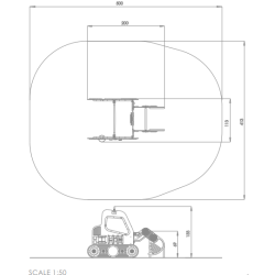 Mini domček - buldozer