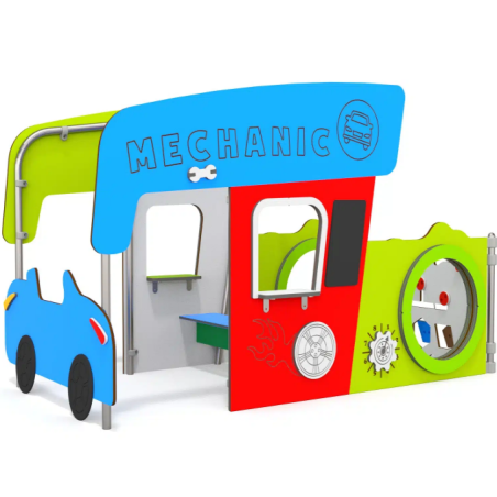 Mini domček - autodielňa