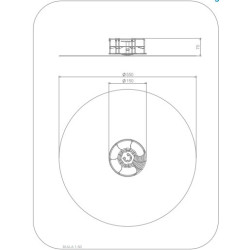 Nerezový kolotoč se sezením