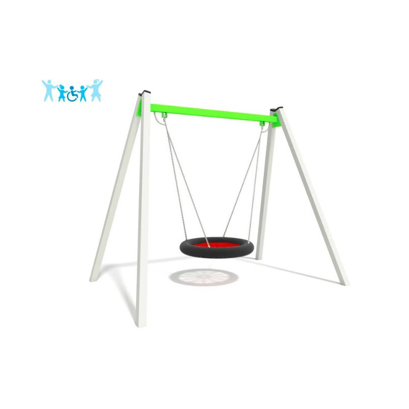 Oceľová hojdačka - Hniezdo