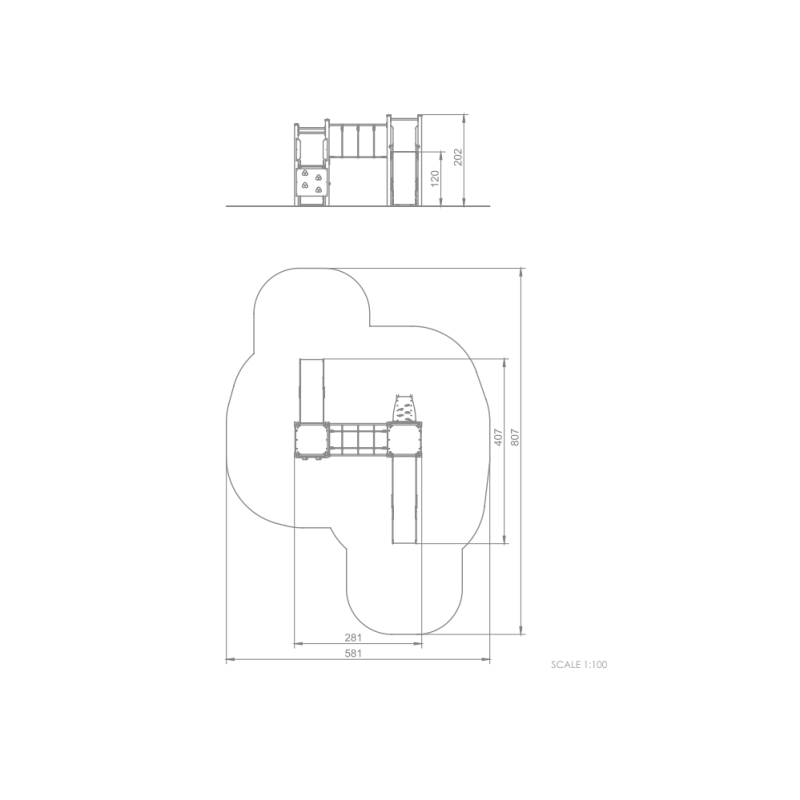 Lezecká zostava ECO – typ 1