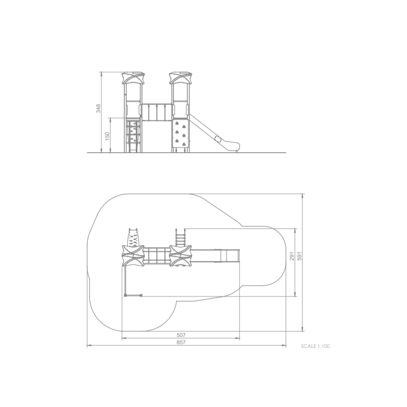 Velká lezecká sestava ECO – typ 1