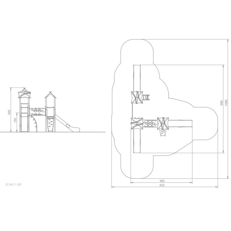 Velká lezecká sestava ECO – typ 3