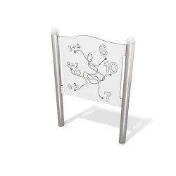 Naučný panel Sčítání a Odečítání