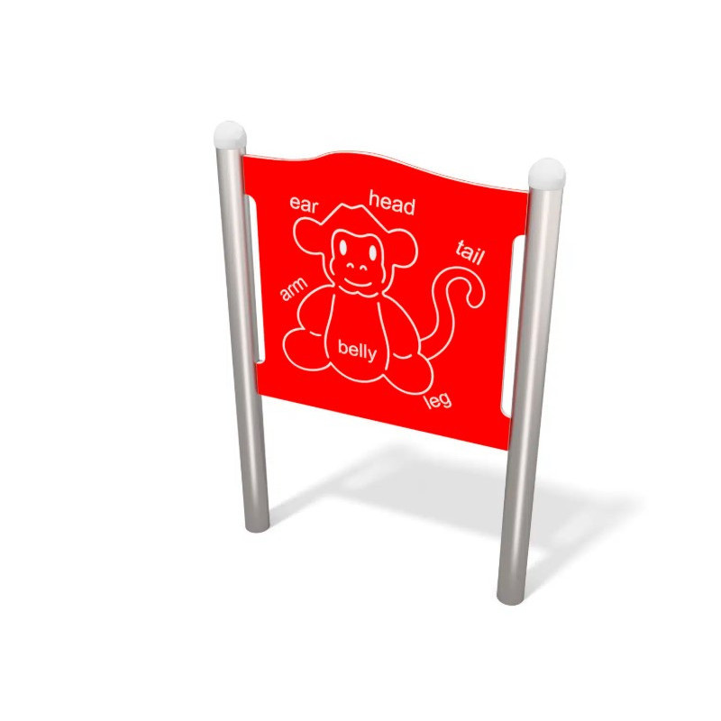 Naučný panel Opice