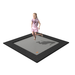 Trampolína čtvercová veliká