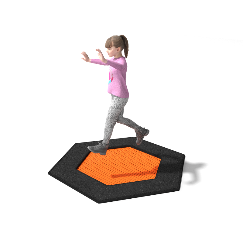 Trampolína šesťuholníková