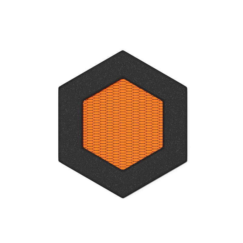 Trampolína šestiúhelníková