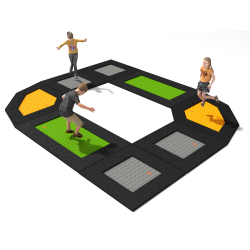 Trampolínová sestava