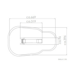 Skluzavka střední Robinia