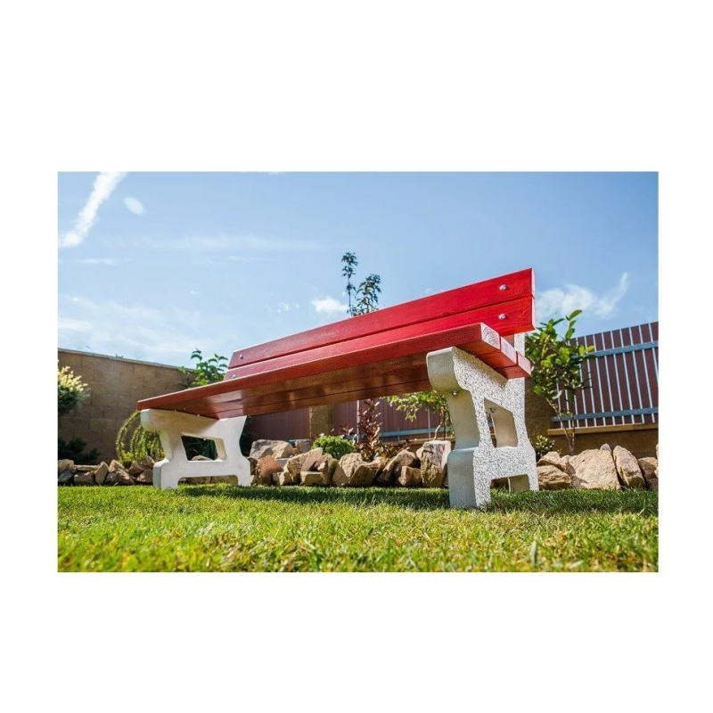 Betonové posezení Loučky