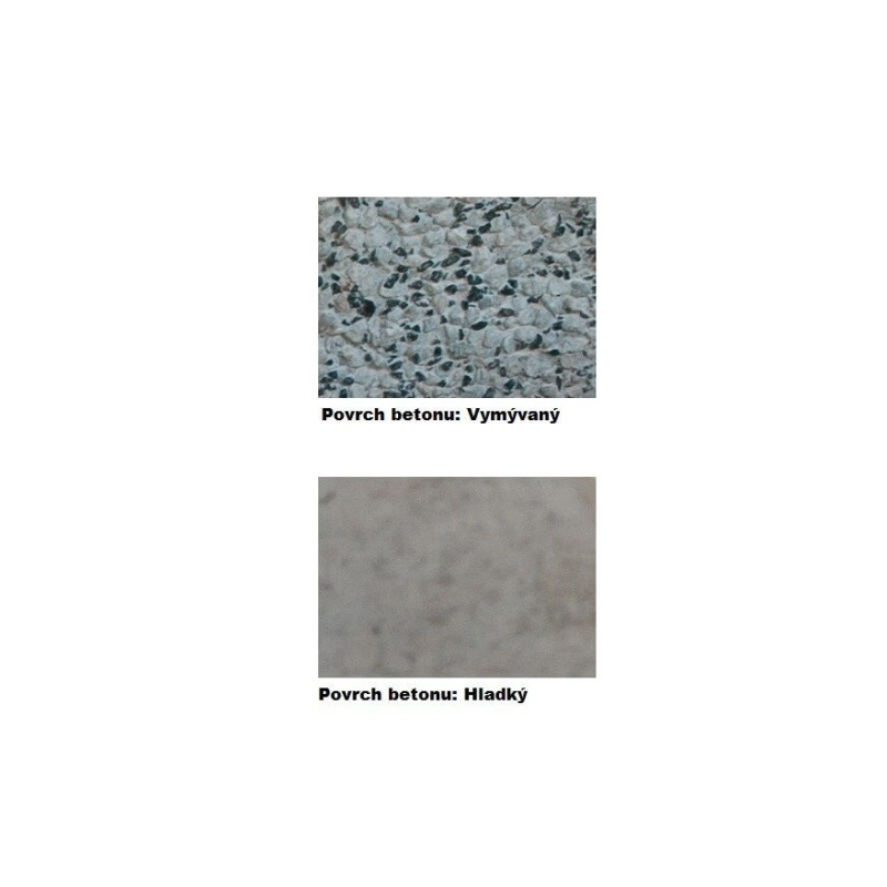 Betonové posezení Litava