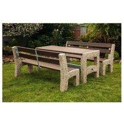 Betonové posezení Laplast