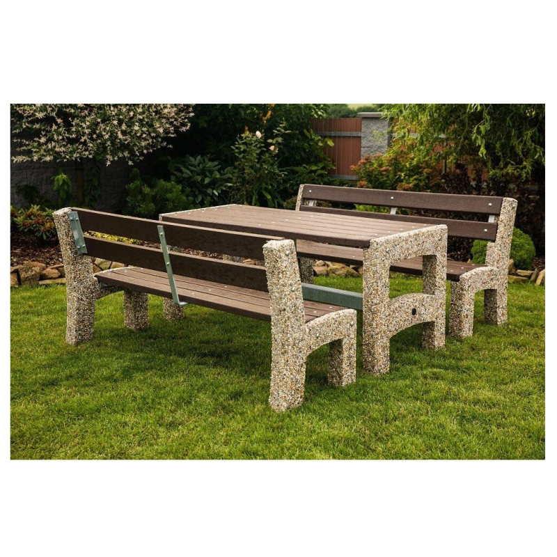 Betonové posezení Laplast