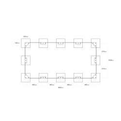 Pieskovisko 4 × 2 m
