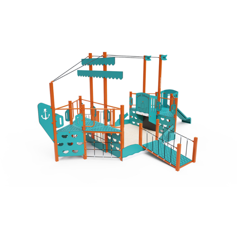 Věžová sestava s pískovištěm - Loď