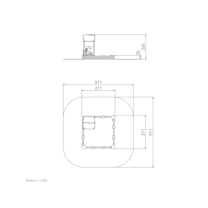 Herná zostava s pieskoviskom - Vedz s kovbojom