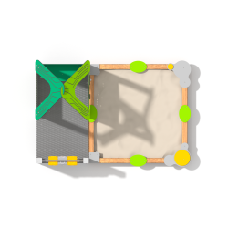 Věž s pískovištěm