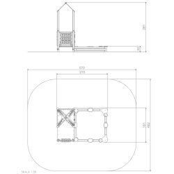 Veža s pieskoviskom