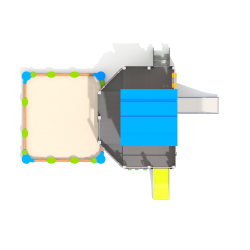 Herní sestava s pískovištěm - Domeček