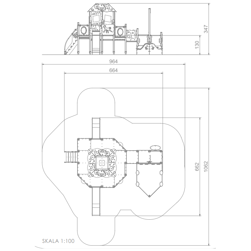 Herní sestava s pískovištěm - Loď