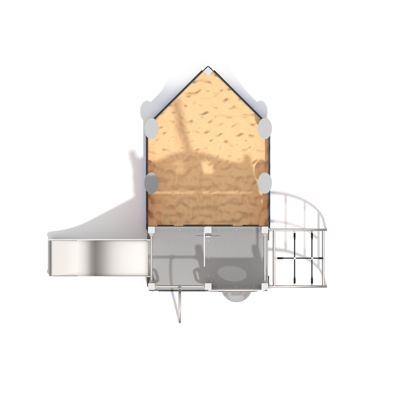 Herní sestava s pískovištěm - Pirátská loď žlutá