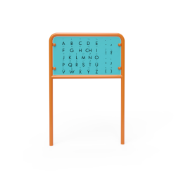 Edukačný panel - Abeceda
