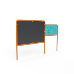 Edukatívny panel - Kresliaca tabuľa s abecedou