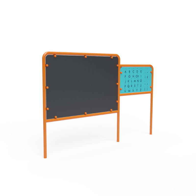 Edukativní panel - Kreslicí tabule s abecedou
