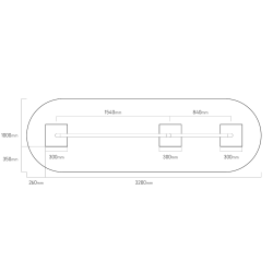 Edukativní panel - Kreslicí tabule s abecedou