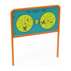 Edukačný panel - Kameň, papier, nožnice