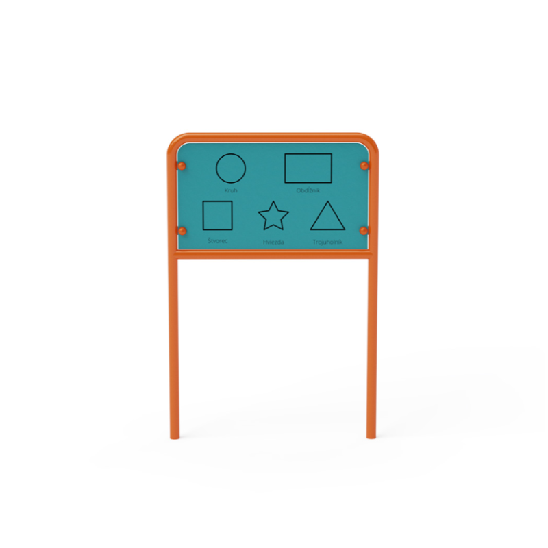Edukačný panel - Tvary