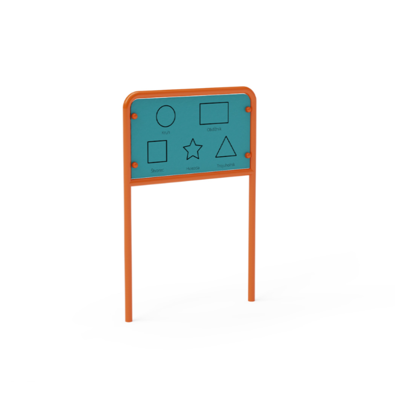 Edukační panel - Tvary