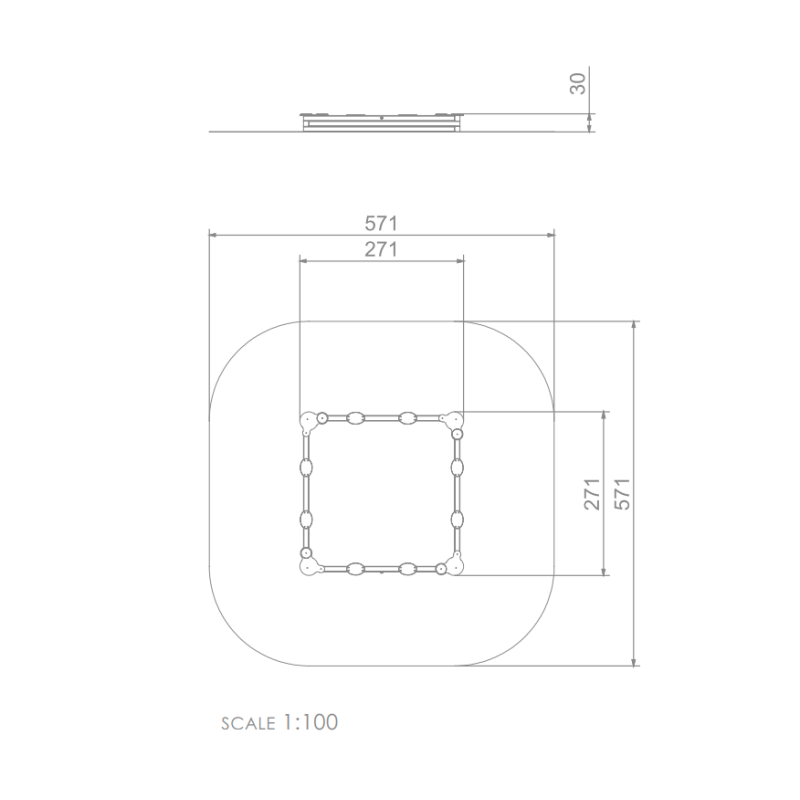 Pískoviště - Čtverec