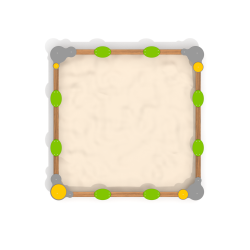 Pieskovisko - Štvorec