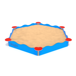 Pískoviště - Šestiúhelník