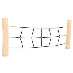 Překážková dráha z lan