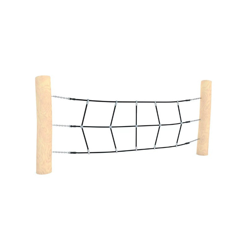 Překážková dráha z lan